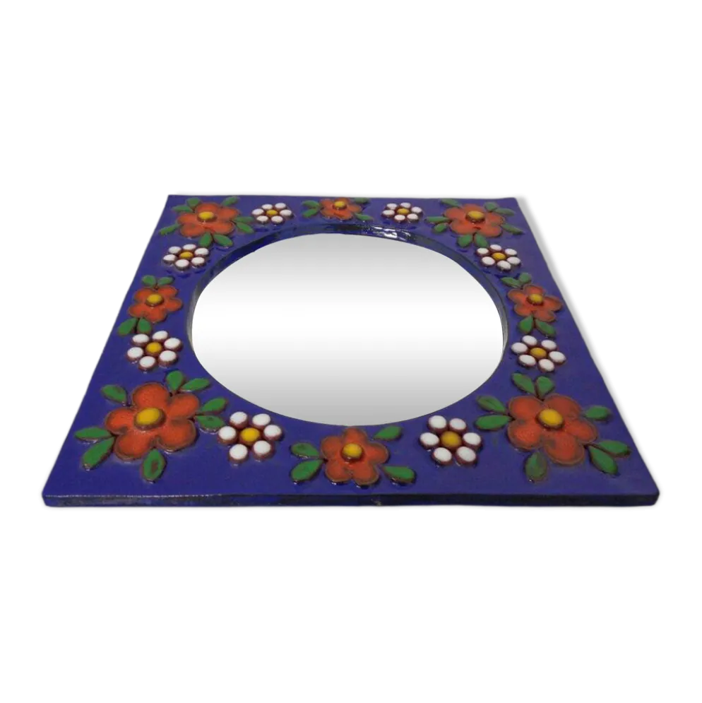 Ceramic Mirror by Katharina Bläser Studio, 1970s