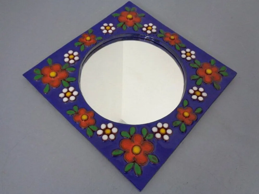 Ceramic Mirror by Katharina Bläser Studio, 1970s