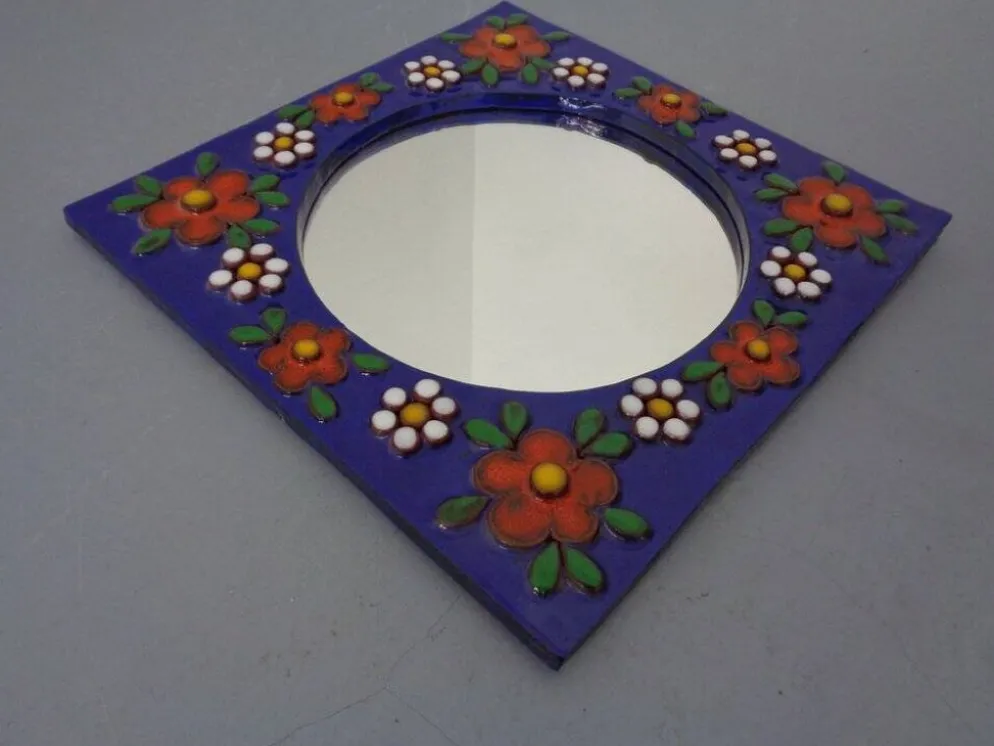 Ceramic Mirror by Katharina Bläser Studio, 1970s