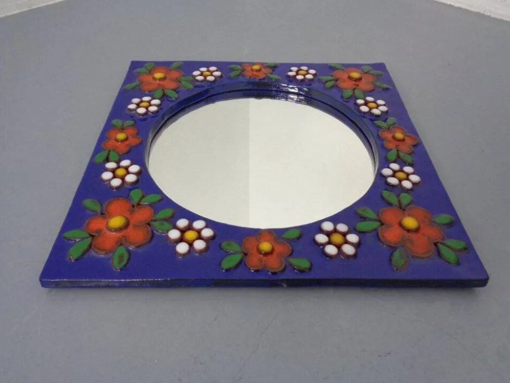Ceramic Mirror by Katharina Bläser Studio, 1970s