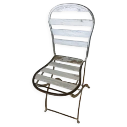 Chaise de jardin ancienne