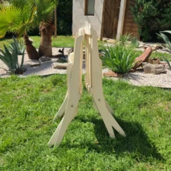 Chaise de jardin vintage années 1970 pliante