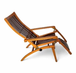 Chaise en bois courbé Thonet Siesta Medizinal 1951 fauteuil lounge