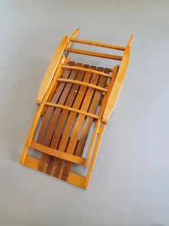 Chaise en bois courbé Thonet Siesta Medizinal 1951 fauteuil lounge