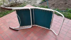 Chaise longue basculante