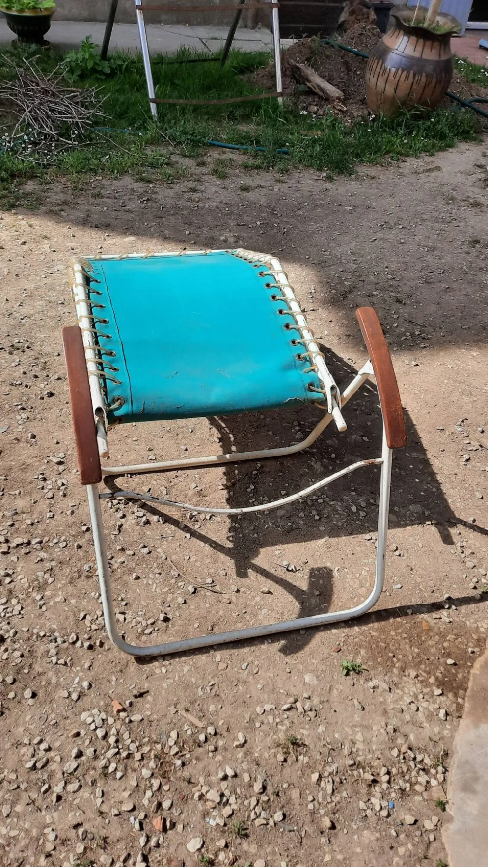 Chaise longue basculante