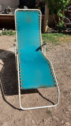 Chaise longue basculante