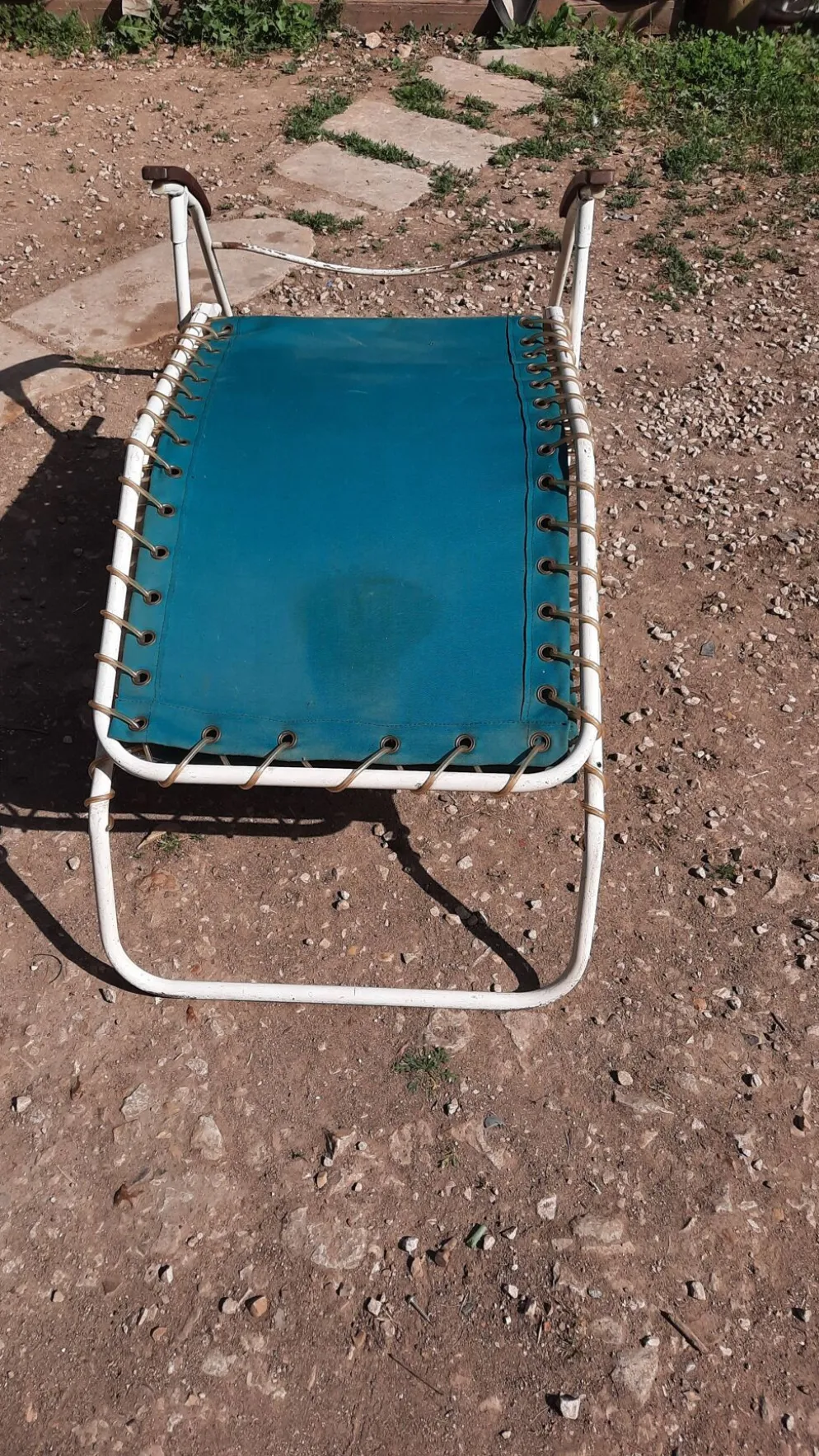 Chaise longue basculante