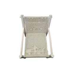 Chaise longue de jardin en PVC vintage, années 1970
