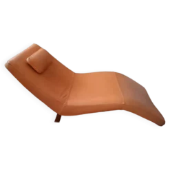 Chaise longue Deluxe cuir