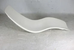 Chaise longue en fibre de verre, Charles Zublena, circa 1965
