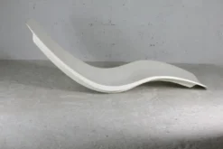 Chaise longue en fibre de verre, Charles Zublena, circa 1965