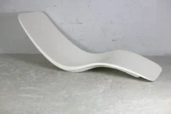 Chaise longue en fibre de verre, Charles Zublena, circa 1965