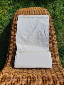Chaise longue en rotin Karlskrona de Karl Malmvall pour Ikea