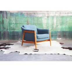 Chaise longue moderne danoise pour Dux par Folke Ohlsson