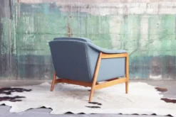 Chaise longue moderne danoise pour Dux par Folke Ohlsson