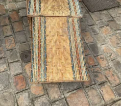 Chaise longue rotin 1910/1920