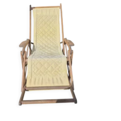 Chaise longue transat année 50