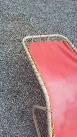 Chaise longue vintage design Bartolucci et Waldheim des années 50/60