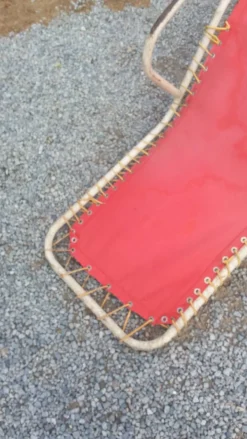 Chaise longue vintage design Bartolucci et Waldheim des années 50/60