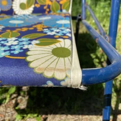 Chaises de camping pliantes années 70 , chaises de jardin