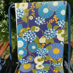 Chaises de camping pliantes années 70 , chaises de jardin