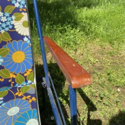 Chaises de camping pliantes années 70 , chaises de jardin