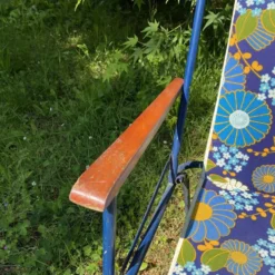 Chaises de camping pliantes années 70 , chaises de jardin