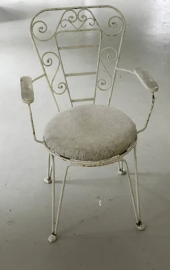 5 chaises de jardin, 1950