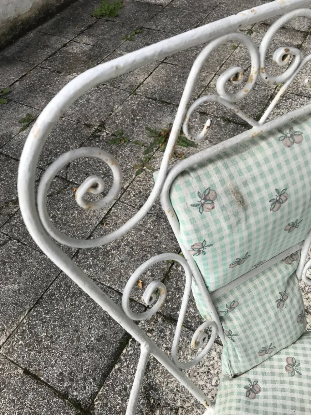 5 chaises de jardin, 1950