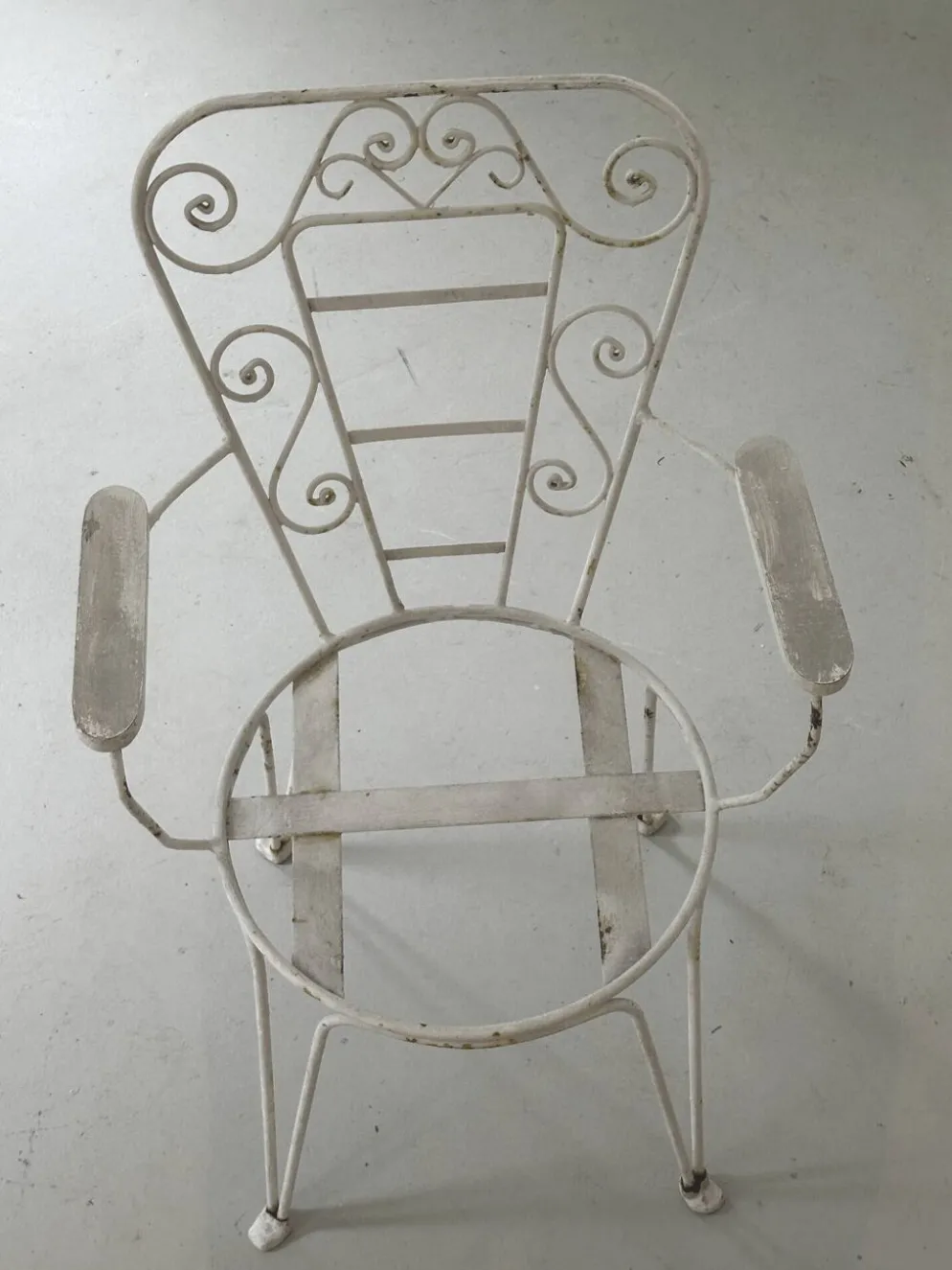5 chaises de jardin, 1950