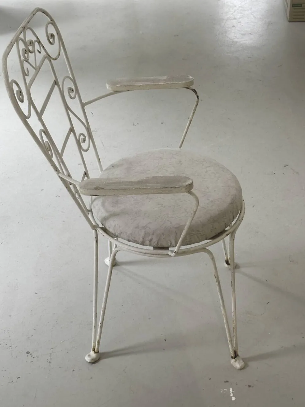 5 chaises de jardin, 1950