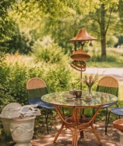 4 chaises de jardin
