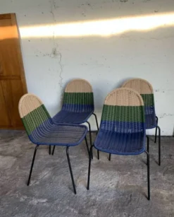 4 chaises de jardin