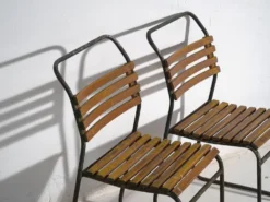 2 chaises de jardin anciennes, c.1920