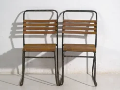 2 chaises de jardin anciennes, c.1920