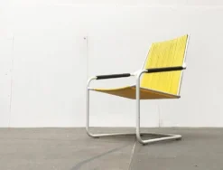 Chaises de jardin empilables Mauser allemandes de style mid-century moderne, ensemble de 3.