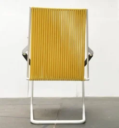 Chaises de jardin empilables Mauser allemandes de style mid-century moderne, ensemble de 3.