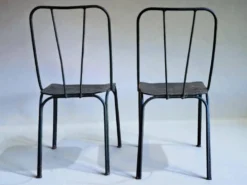 Chaises de jardin Parc et Jardin de Paris, 1950's (*4)