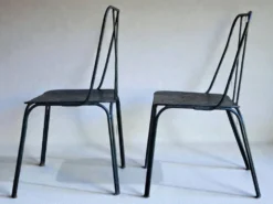 Chaises de jardin Parc et Jardin de Paris, 1950's (*4)