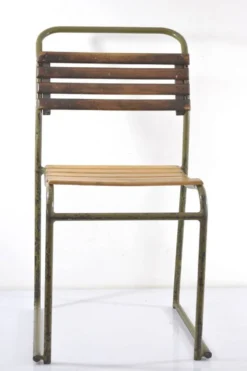 Chaises de patio / véranda vintage – Musée Boijmans, Rotterdam (11 disponibles)