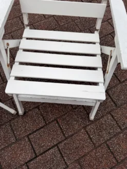 2 chaises transat des années 80