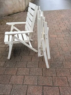 2 chaises transat des années 80