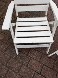 2 chaises transat des années 80