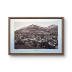 Chambéry, Savoie, planche photo imprimée en 1942.