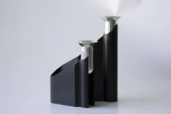 Chandelier double « Labyrinth » par Lene Munthe pour Georg Jensen, 1990s