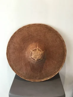 Chapeau asiatique rotin