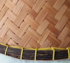 Chapeau chinois en paille