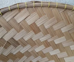 Chapeau chinois en paille