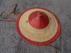 Chapeau coiffe de tribu Fulani Peulh, Afrique